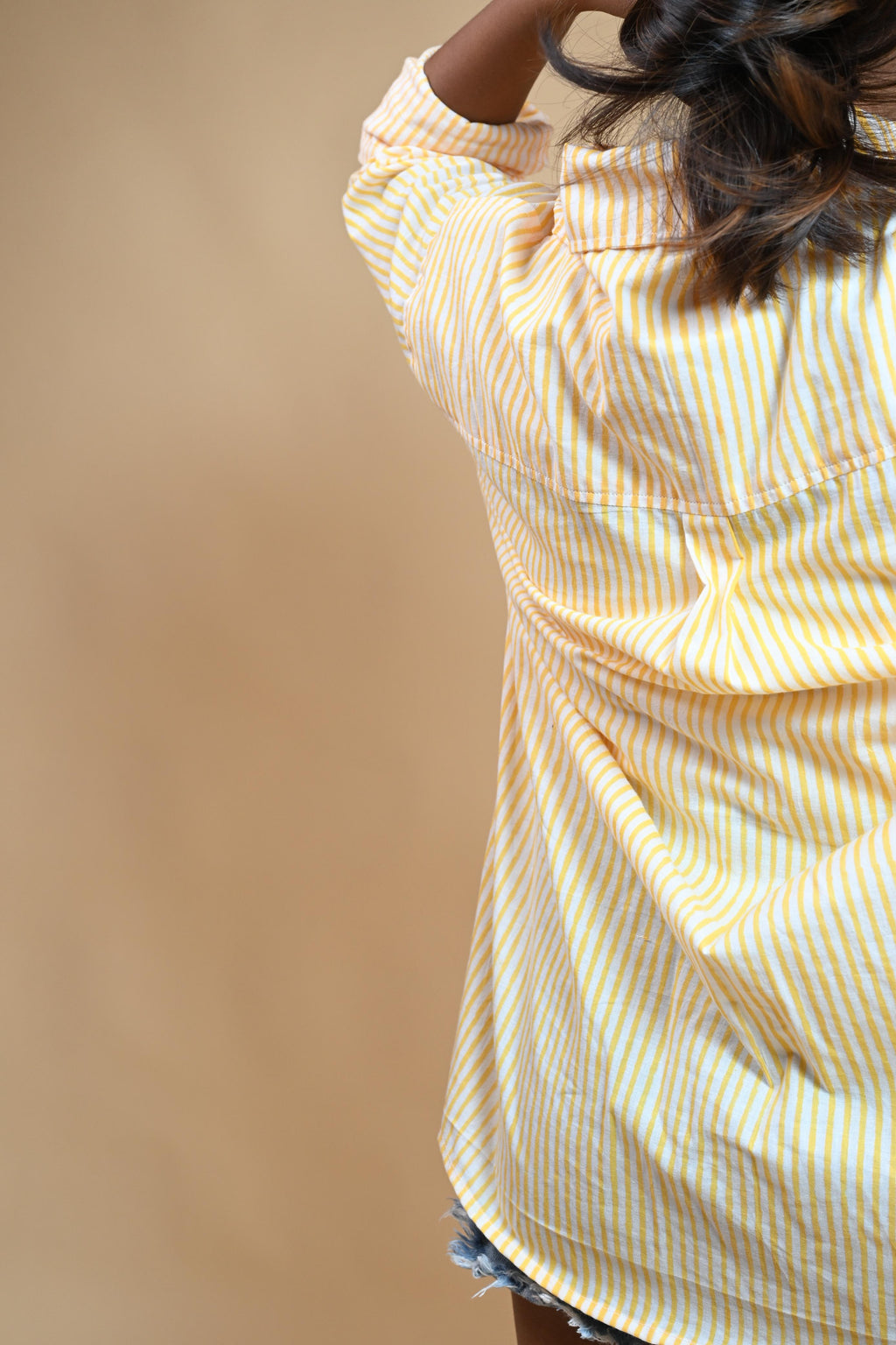 MANGO STRIPE SHIRT